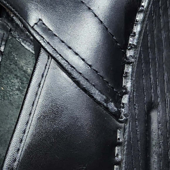 Dansko Women's Professional Black Leather Clogs EU38 US7.5–8 Preowned Work Shoe - Picture 6 of 12